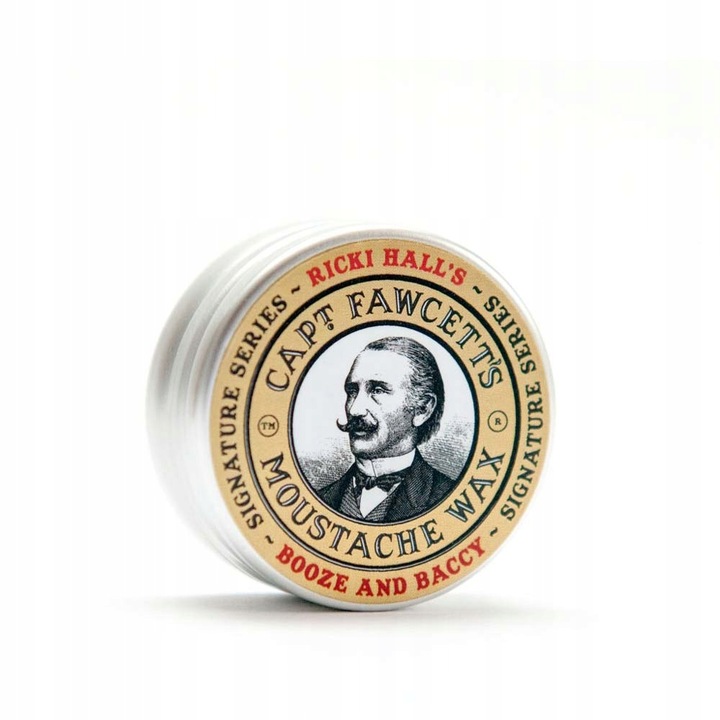 CAPTAIN FAWCETT Wosk do Stylizacji Wąsów MOCNY Booze and Baccy Wax 15ml