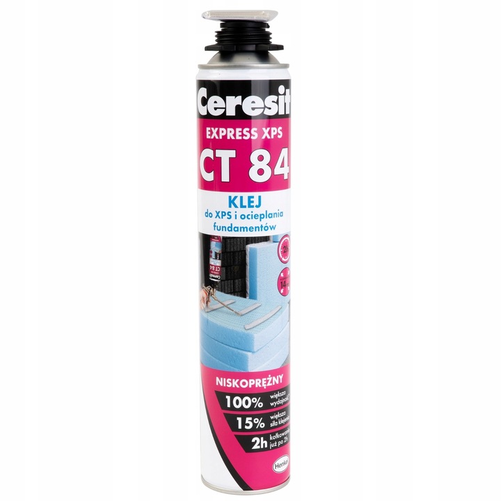 CERESIT KLEJ PU CT84 XPS FUNADAMENTY EXPRESS 750ML