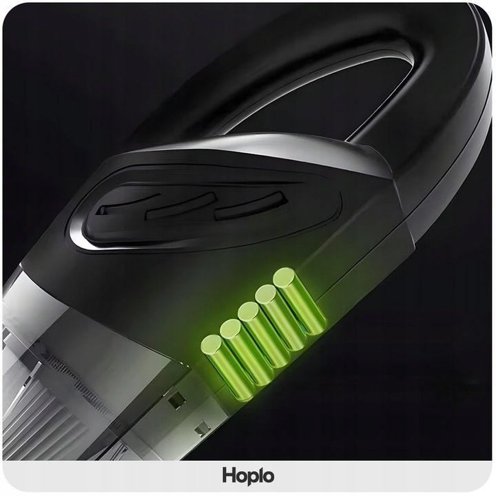 ODKURZACZ SAMOCHODOWY Bezprzewodowy AKUMULATOROWY Ręczny 120W HEPA