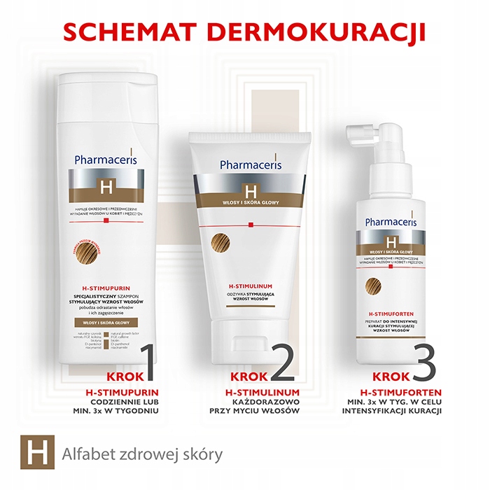 Pharmaceris H Preparat do intensywnej kuracji na wzrost włosów, 125 ml