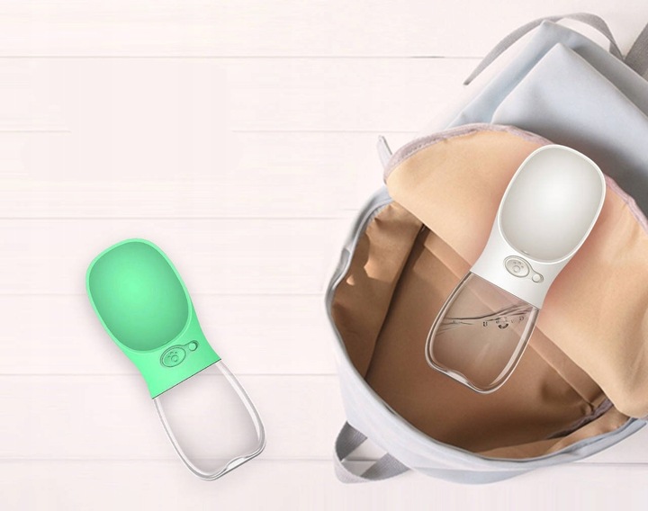 BUTELKA TURYSTYCZNA DLA PSA POIDŁO MISKA NA WODĘ PRZENOŚNA NA SPACER BIDON