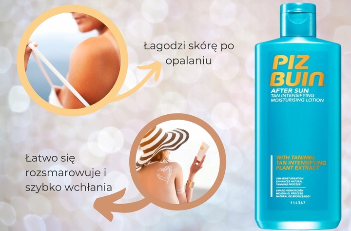 Piz Buin After Sun Nawilżające Mleczko Po Opalaniu 200ml