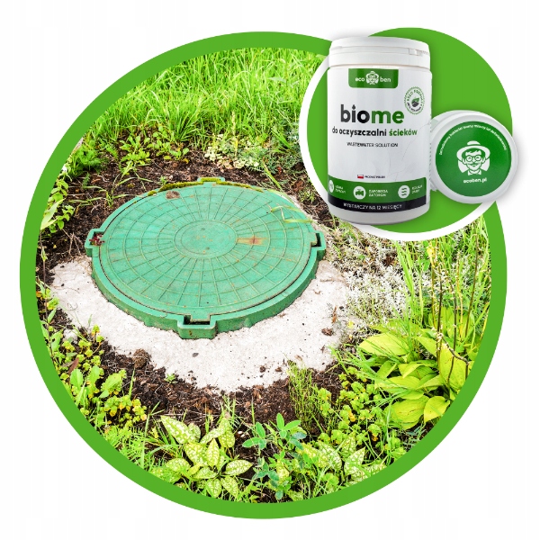 SILNY BIO PREPARAT do Oczyszczalni Ścieków 1kg Czyste Dreny ZERO