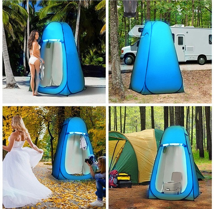 Namiot Prysznic Przebieralnia Przenośna Toaleta WC
