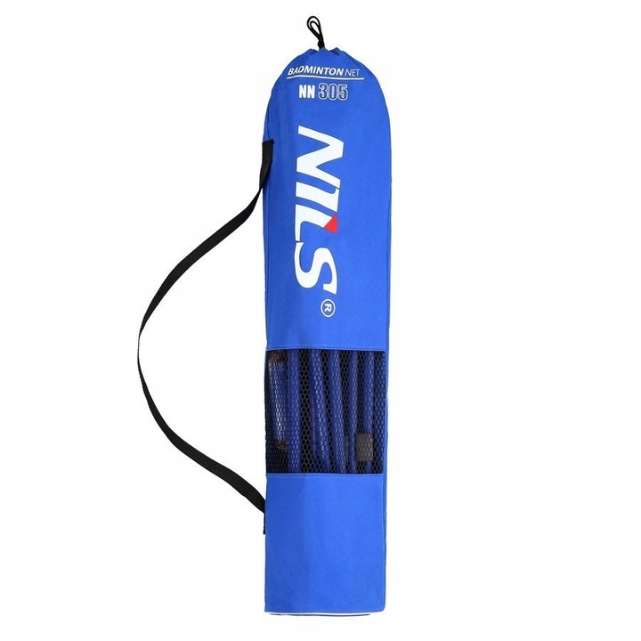 NILS Zestaw Siatka + Stelaż Do Gry Rekreacyjnej W Badmintona 305 cm