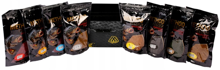 Zestaw 8x ZANĘTA METHOD FEEDER + WIADRO Jaxon