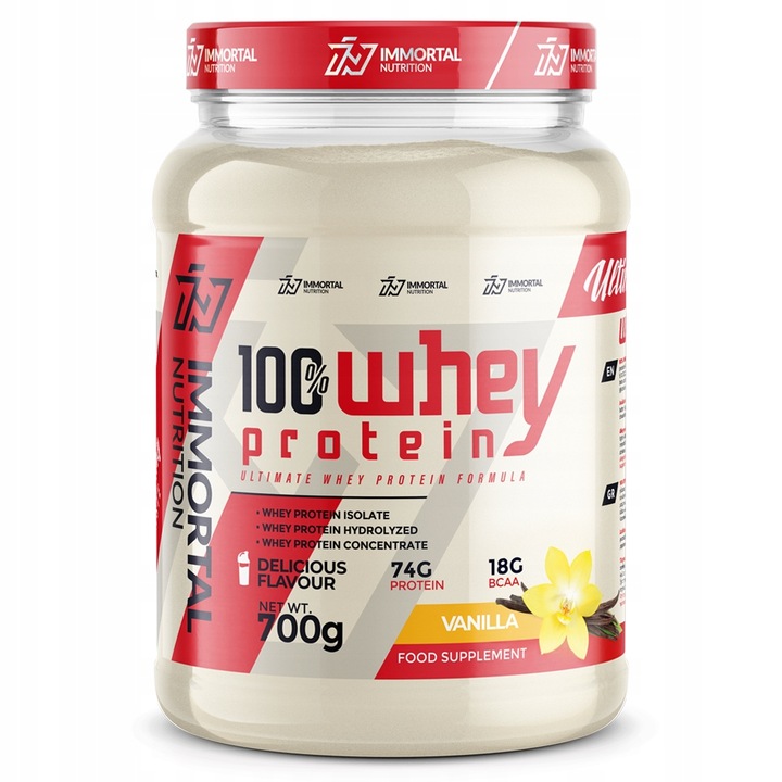 IMMORTAL 100% WHEY PROTEIN 700g BIAŁKO WPC WPI WPH