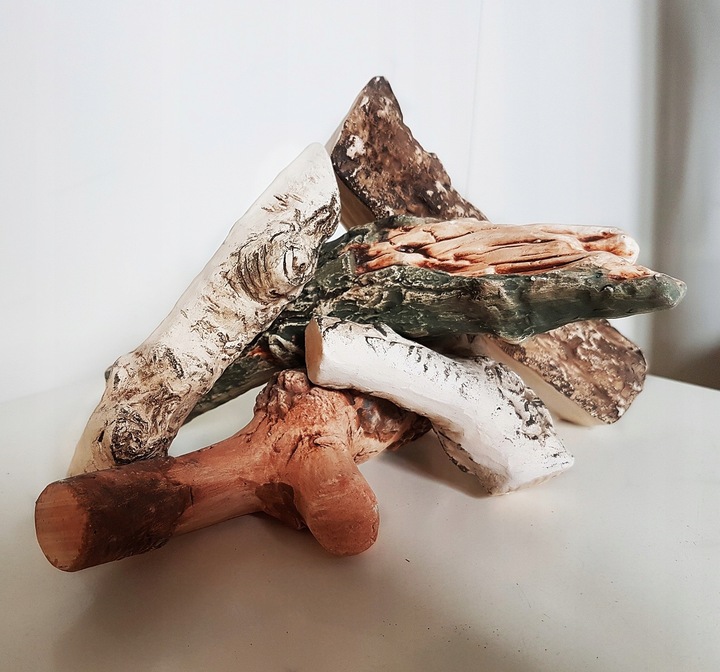 DREWNO OZDOBNE POLANA CERAMICZNE BIOKOMINEK MIX