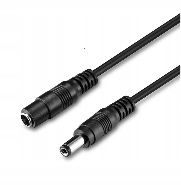Przedłużacz zasilania DC 5m WGT-5.5/2.1 do Kamer CCTV / IP