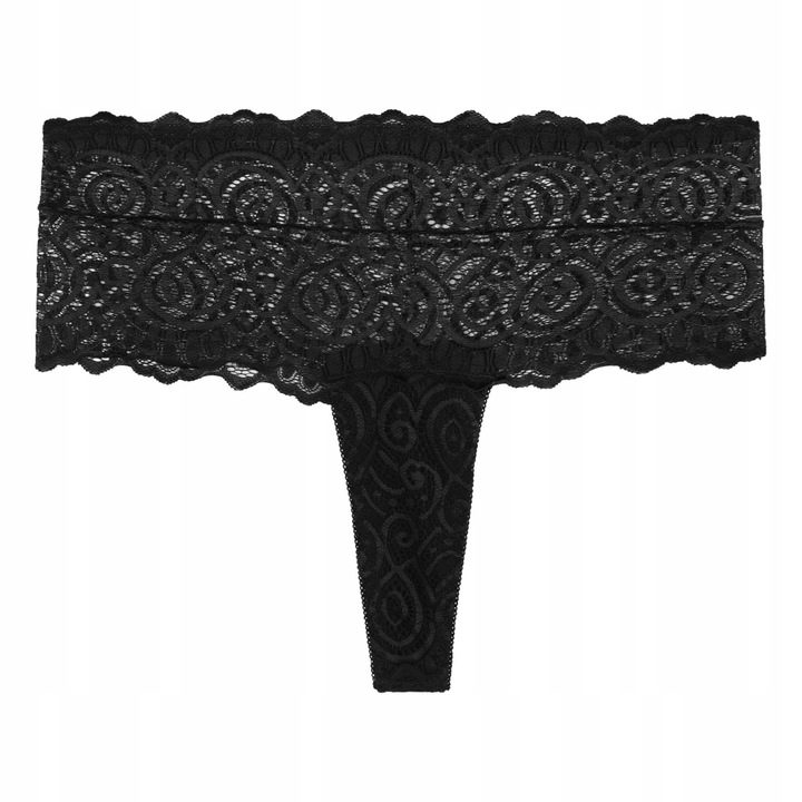 4x Figi Majtki Damskie Wykończone Koronką Seksowne Bawełniane MORAJ L