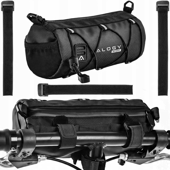 Sakwa rowerowa na rower ramę kierownicę saszetka torba pojemna 2.5L Alogy