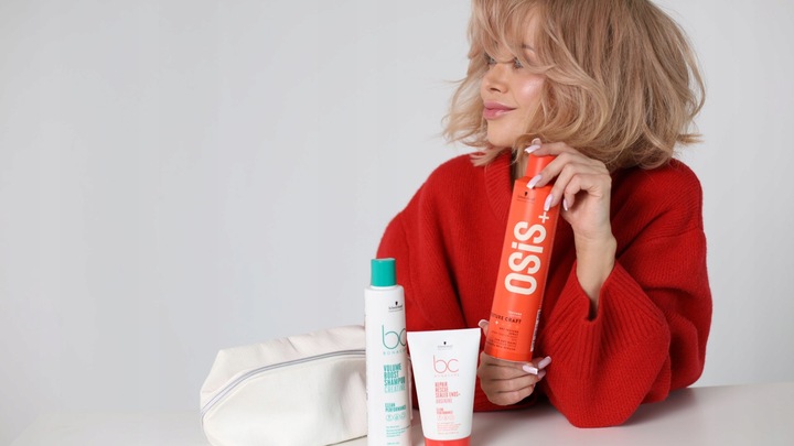 Schwarzkopf BC zestaw ekspresowa objętość włosów długich kosmetyczka Gratis