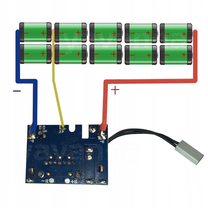 Moduł Płytka Makita BL1815 BL1830 BL1860 bez ogr.