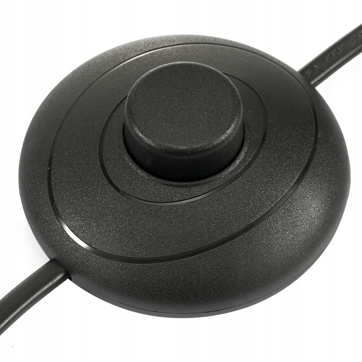 Lampa Podłogowa Łukowa 3000K Regulowana wysokość Czarny klosz E27 9W