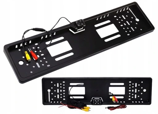 KAMERA COFANIA Z LED W RAMCE TABLICA REJESTRACYJNA