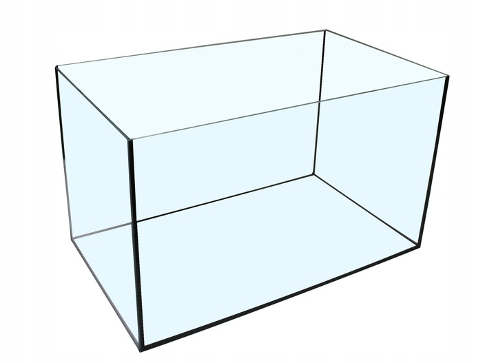 AKWARIUM 60x30x40 PROSTY 72L POKRYWA AQUAEL LEDDY DZIEŃ + NOC + WYPOSAŻENIE