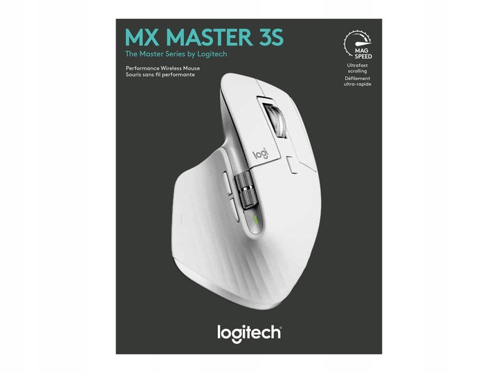 Mysz LOGITECH MX Master 3S Universal Pale Grey