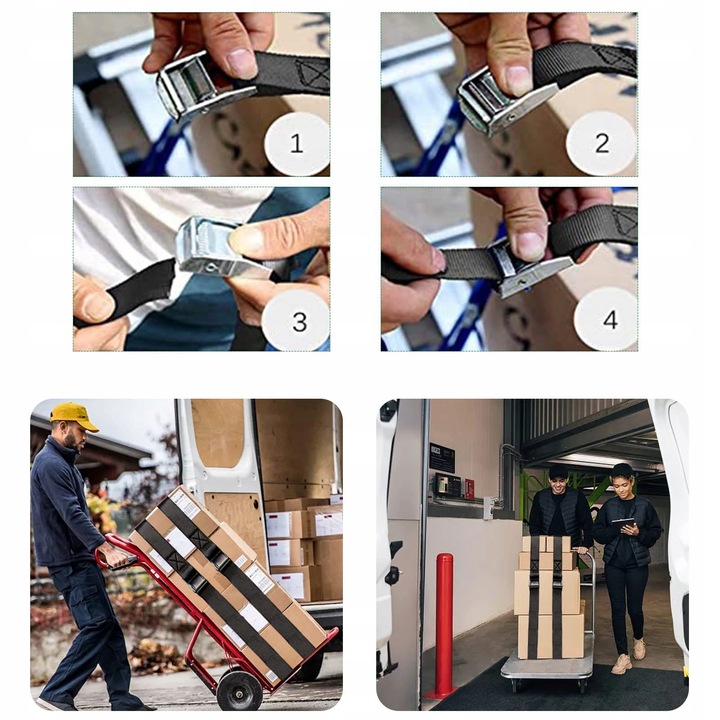 10X SILNE PASY MOCUJĄCE Z ZAMKIEM ZACISKOWYM REGULOWANY DO BAGAŻU WALIZKI