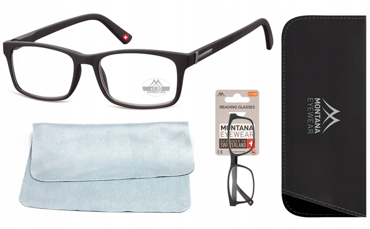 OKULARY DO CZYTANIA KOREKCYJNE PLUSY DO KOMPUTERA +1.0 ETUI OPRAWKI