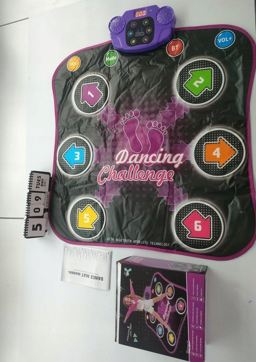 MATA DO TAŃCA INTERAKTYWNA MATA DO TAŃCA RODZIC-DZIECKO BLUETOOTH 5 TRYBY