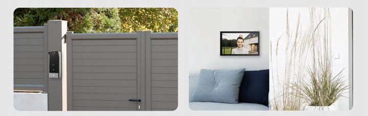 Wideodomofon WiFi EZVIZ HP5 Brama Furtka 2-żyły Aplikacja mobilna