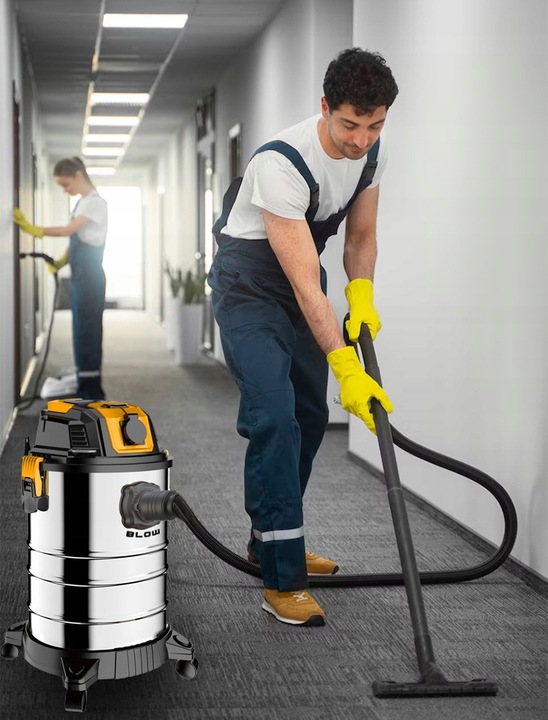 ODKURZACZ PRZEWODOWY BEZWORKOWY DMUCHAWA NA SUCHO MOKRO 25L Z