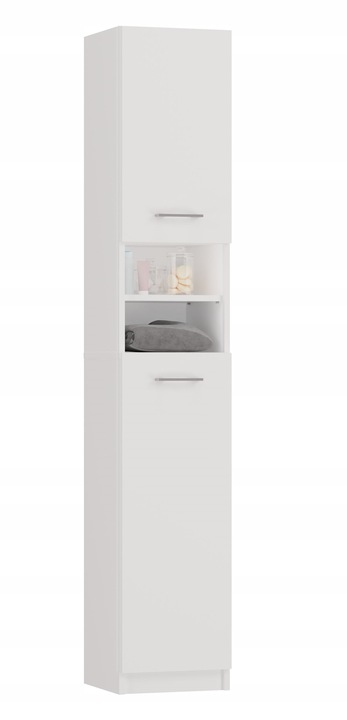 ZESTAW ŁAZIENKOWY MARPOL DD SZAFKA BIEL MAT