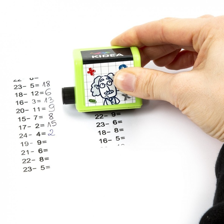3x DRUKARKA MATEMATYCZNA NAUKA MNOŻENIE DODAWANIE ODEJMOWANIE KIDEA