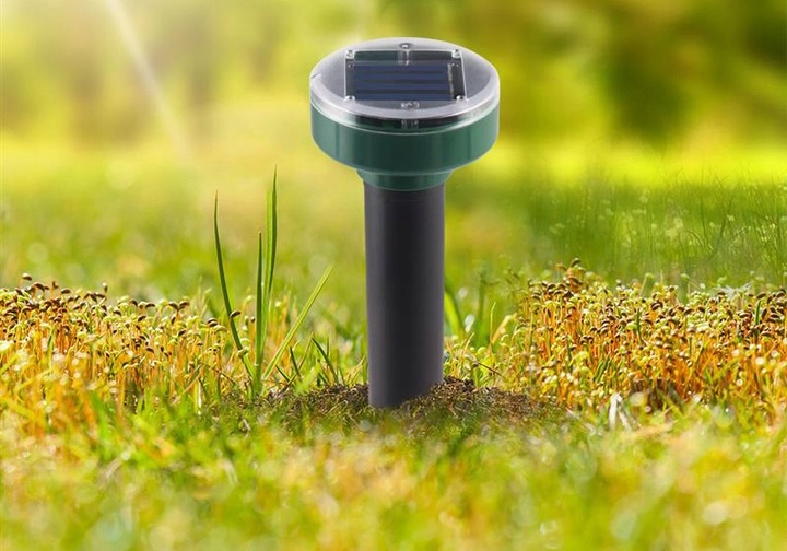 4x SILNY ODSTRASZACZ SOLARNY KRETÓW NORNIC GRYZONI NA KRETY NORNICE
