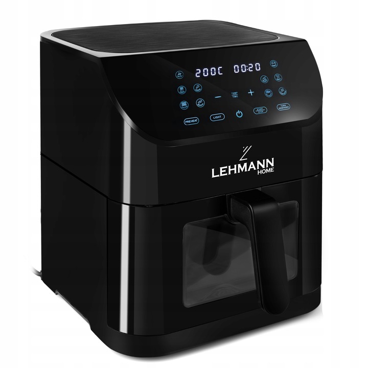 FRYTKOWNICA BEZTŁUSZCZOWA FRYTOWNICA 8L PIEKARNIK AIRFRYER DWUKOMOROWA