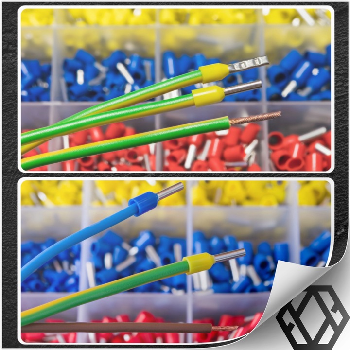 ZACISKARKA PRASKA DO KONEKTORÓW KOŃCÓWEK KABLI TULEJEK 0.25-10mm²