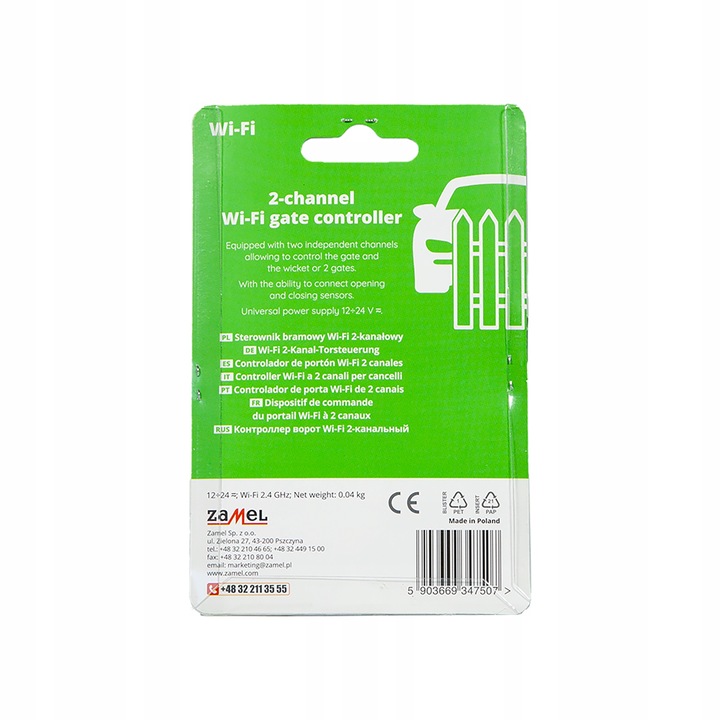 Sterownik WiFi Zamel SUPLA sterownik bramowy inteligentny dom Wi-Fi