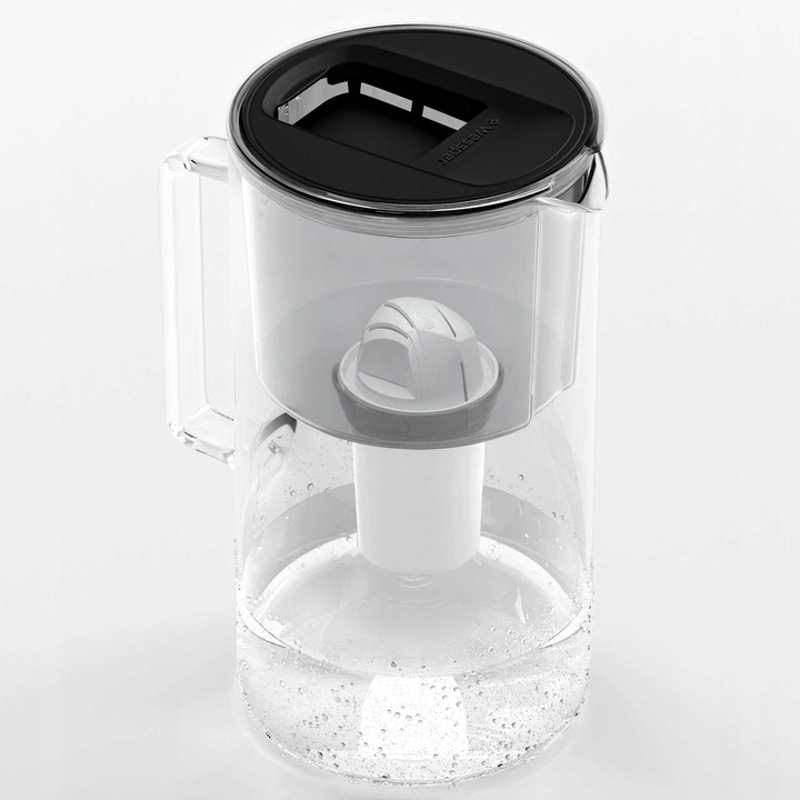 Dzbanek filtrujący szklany Wessper D2 Borosilicate 3l + 5 filtr
