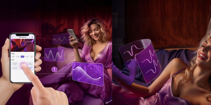 WIBRATOR POSUWISTY SSĄCY ŁECHTACZKĘ LUB ODBYT MASAŻER POWIETRZNY ORGAZM APP