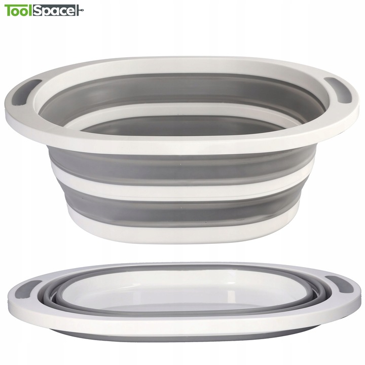 MISKA SKŁADANA SILIKONOWA 12L DO ZLEWU NA KEMPING TURYSTYCZNA