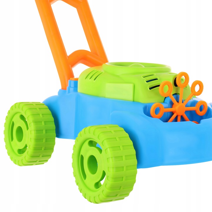 KOSIARKA NA BAŃKI MYDLANE JEŻDZI I PUSZCZA BAŃKI