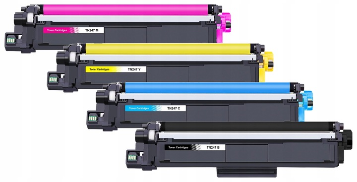 4x TONER DO DRUKARKI BROTHER HL-L3270CDW DCP-L3510CDW DCP-L3550CDW TN-247XL