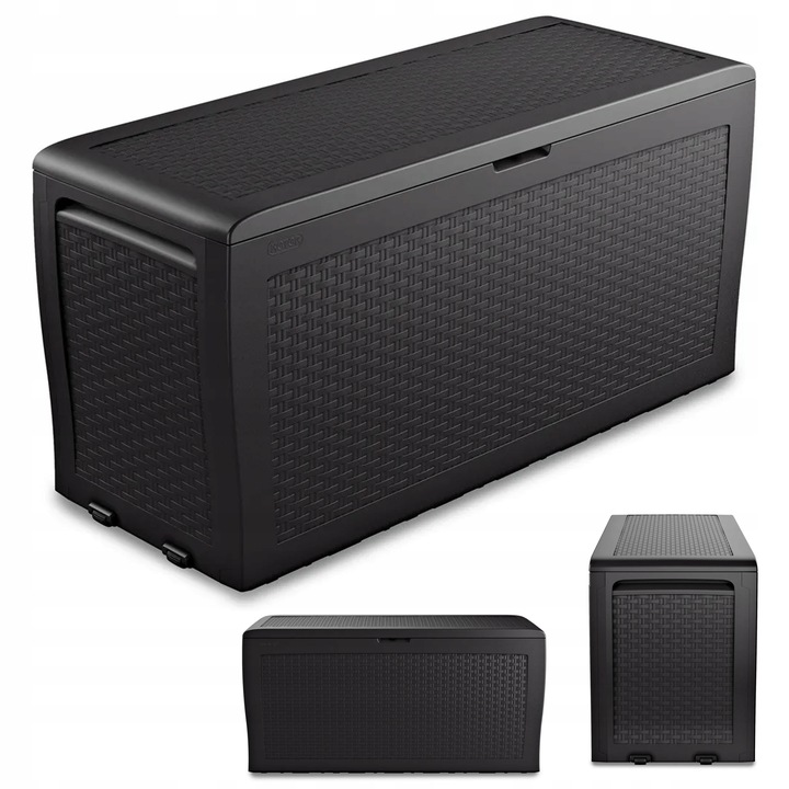 Skrzynia Ogrodowa SAMOA RATTAN Keter Schowek na Balkon Taras 270L