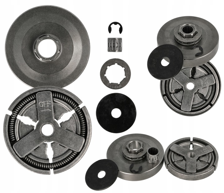 BĘBEN KOSZ SPRZĘGŁA ZĘBATKA DO PIŁY SPALINOWEJ CHIŃSKIEJ SPRZĘGŁO