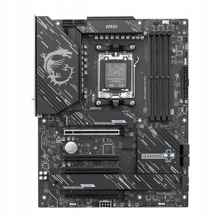 Płyta główna MSI X870 GAMING PLUS WIFI AMD X870 DDR5 SATA3 M.2 USB4 WiFi