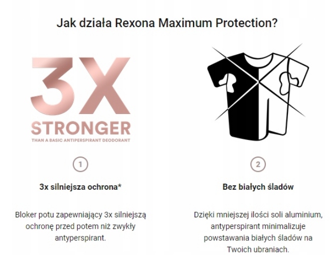 REXONA MAN Antyperspirant sztyft dla mężczyzn 45ml