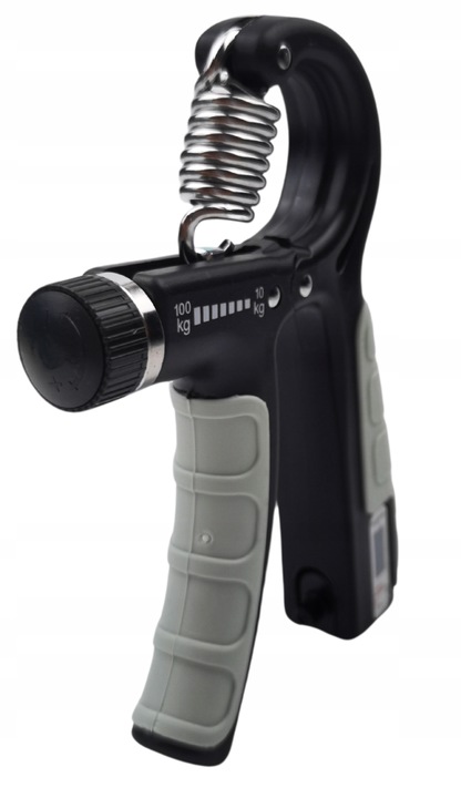 2x Ściskacz gripper z licznikiem regulowany 10-100kg do ćwiczeń nadgarstka