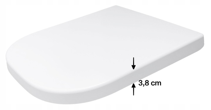 Deska sedesowa wolnoopadająca wypinana do ROCA GAP duroplast WC