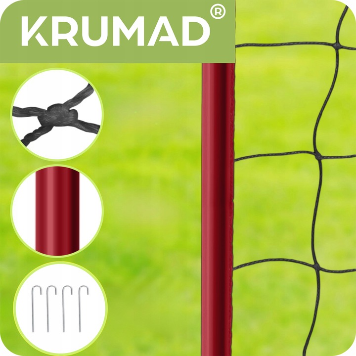 BRAMKA PIŁKARSKA DO PIŁKI NOŻNEJ DLA DZIECI STABILNA ŚLEDZIE