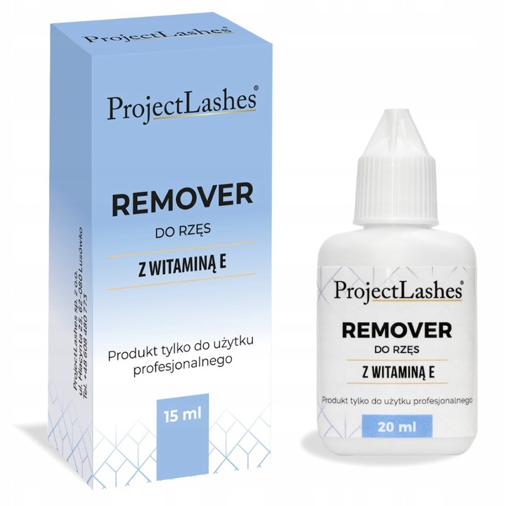 REMOVER do rzęs z witaminą E ProjectLashes 20 ml