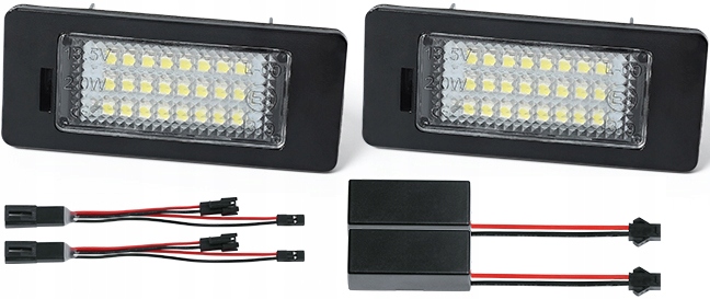 OŚWIETLENIE LED PODŚWIETLENIE TABLICY REJESTRACYJNEJ Audi A4 S4 B8 A5 S5 A7