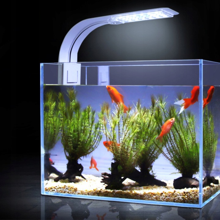OŚWIETLENIE LED DO AKWARIUM BIAŁA LAMPKA AKWARYSTYCZNA BIAŁE ŚWIATŁO 10W