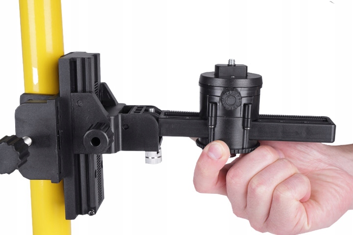 STATYW ROZPOROWY TYCZKA DO LASERA POZIOMICY 285 CM +ADAPTER DO SKOSÓW