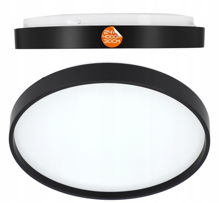 PANEL LED NATYNKOWY PLAFON LAMPA 24W B.Neutralny