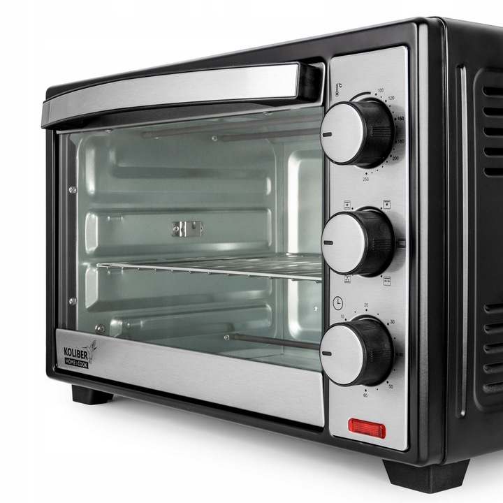 PIEKARNIK ELEKTRYCZNY 25L TERMOOBIEG ROŻNO GRILL WOLNOSTOJĄCY MINI